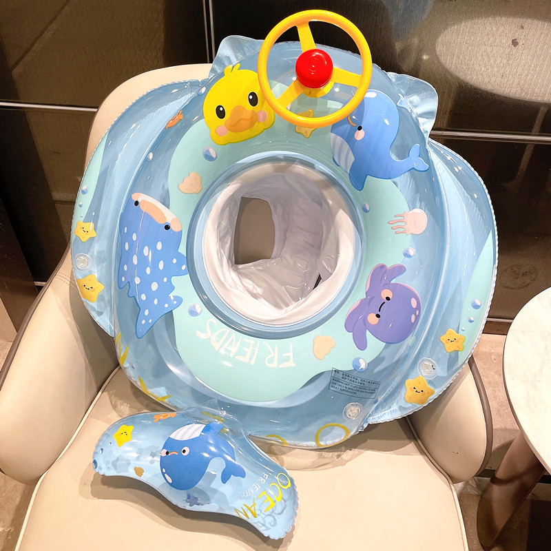 Baby Swimming Floater - ห่วงยางเป่าลมสำหรับเด็กของเล่นห่วงว่ายน้ำห่วงยางสำหรับเด็กห่วงยางสระว่ายน้ำอุปกรณ์เล่นน้ำริมชายหาด