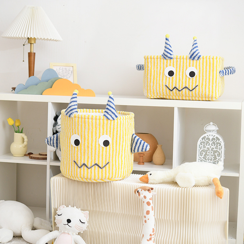 Baby Products Organiser - นุ่มน่ารักตุ๊กตาเด็กตะกร้าเก็บของเล่นการ์ตูน Sundries Organizer เด็กกิจกรรมจัดระเบียบกล่อง Healthy Washable