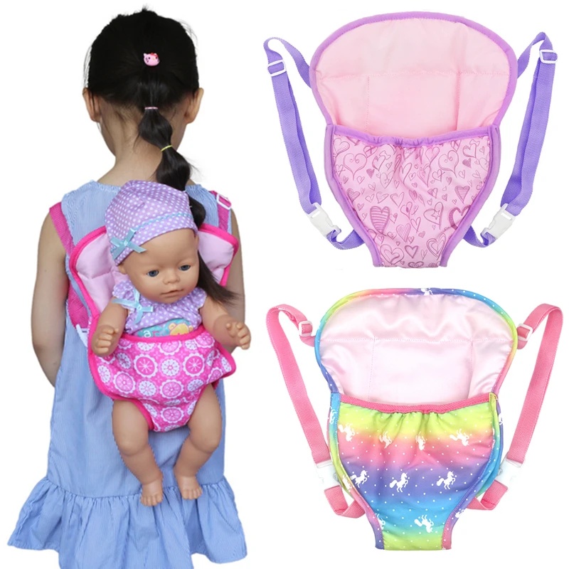Baby Products Resale - กระเป๋าเป้สะพายหลังตุ๊กตาสําหรับตุ๊กตา 43 ซม.มินิกระเป๋าถือเด็กทารกเหมาะสําหรับตุ๊กตา 18 นิ้วสาวอเมริกันของขวัญวันเกิดตุ๊กตากระเป๋า