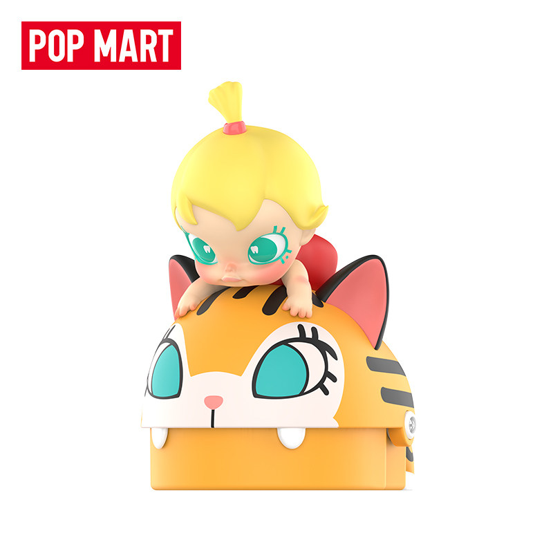 Baby Products News - POP MART ของเล่นโมเดลตกแต่งโต๊ะทำงานรูปเบบี้มอลลี่และแมวหูใหญ่ ซีรีส์ Mischief แบบกล่องสุ่ม