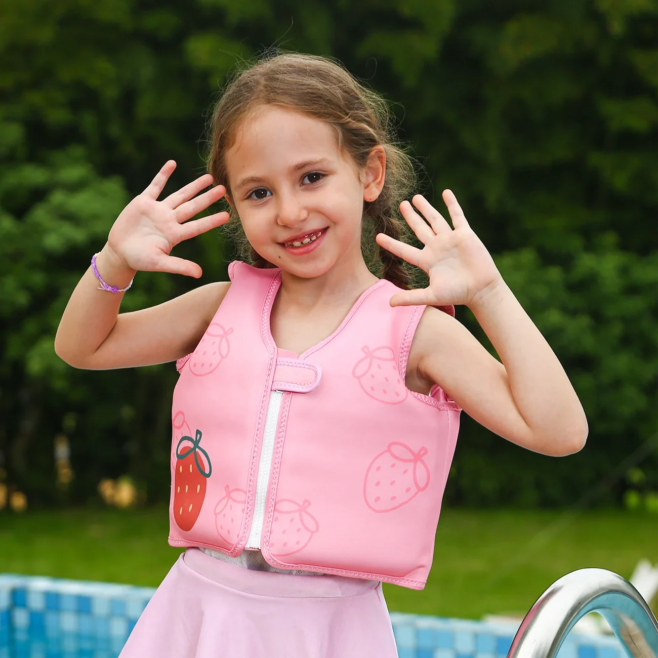 Baby Swimming Floater - แหวนลอยน้ำแขนลูกทุ่นลอยน้ำเสื้อชูชีพปลอดภัยเสื้อชูชีพชูชีพชูชีพลอยน้ำได้โฟมสระเด็กและทารกเด็กวัยหัดเดินลอยน้ำสำหรับเด็ก