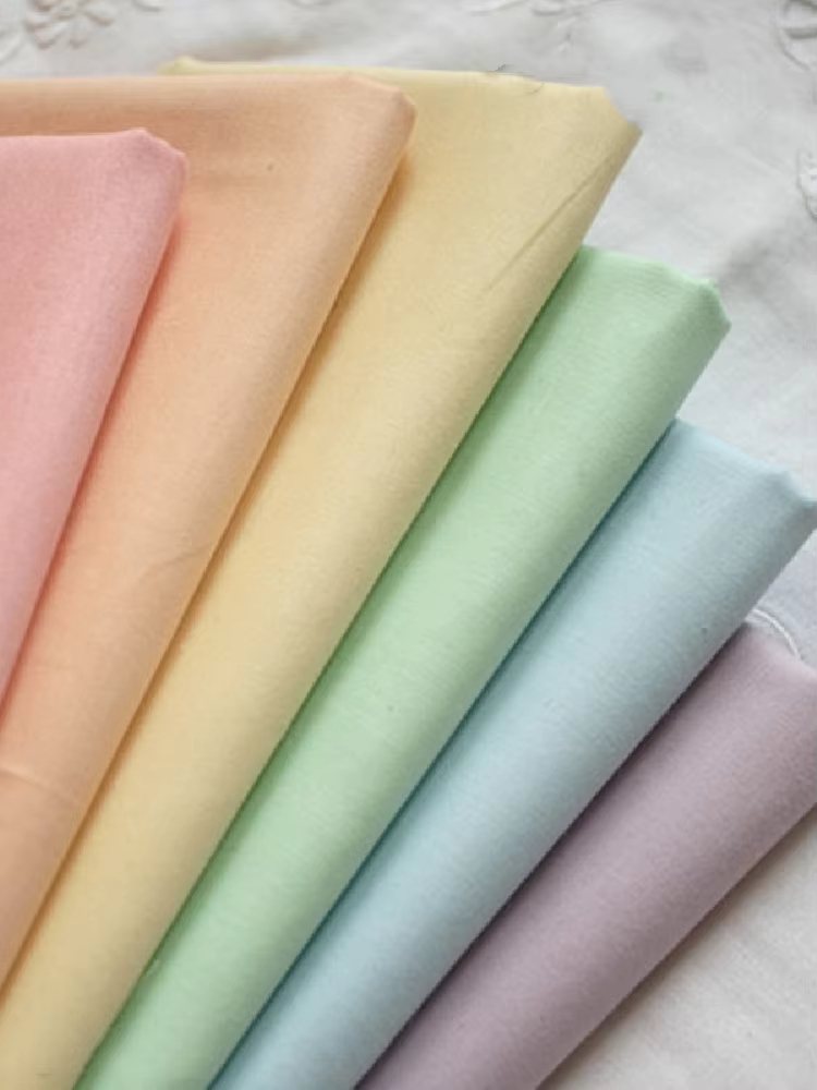 ผ้าฝ้ายสีพื้น 100% ขนาด 160x50 - Baby Products Lotion บทวิจารณ์และราคา