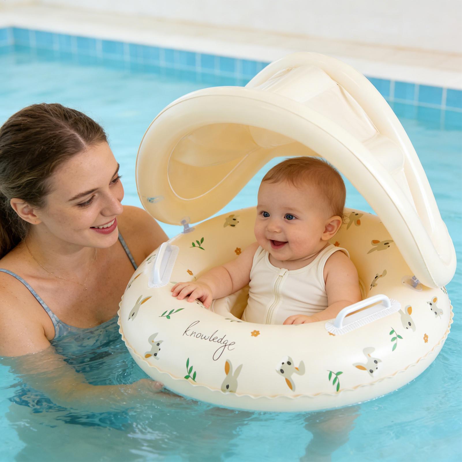 ห่วงยางว่ายน้ำเด็ก ห่วงยางเป่า - Baby Swimming Floater บทวิจารณ์และราคา