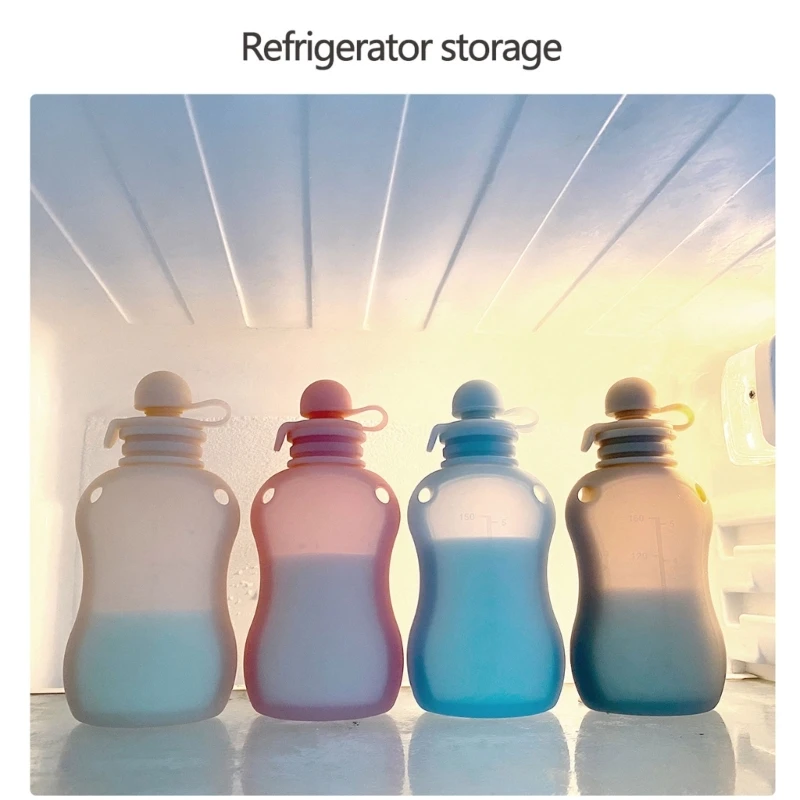 150ml รีฟิลถุงเก็บเด็กซิลิโคนน - Baby Products Organiser บทวิจารณ์และราคา
