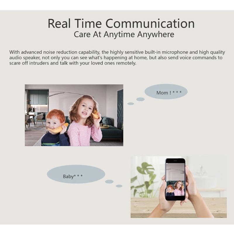 กล้องรักษาความปลอดภัย 720P กล้ - Wireless Baby Monitor บทวิจารณ์และราคา