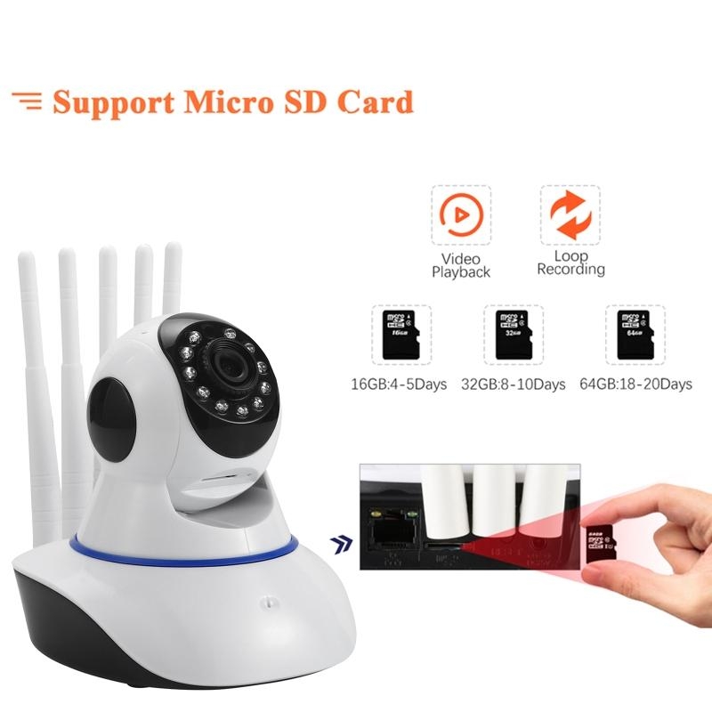 กล้องรักษาความปลอดภัย 720P กล้ - Wireless Baby Monitor บทวิจารณ์และราคา