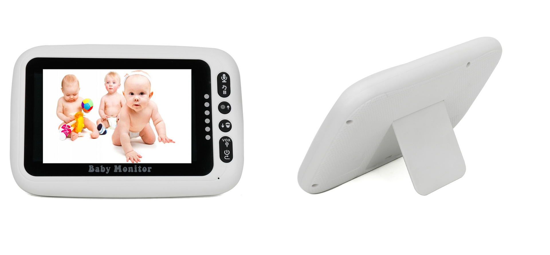 หน้าจอ LCD ขนาด 4.3 นิ้ว กล้อง - Wireless Baby Monitor บทวิจารณ์และราคา