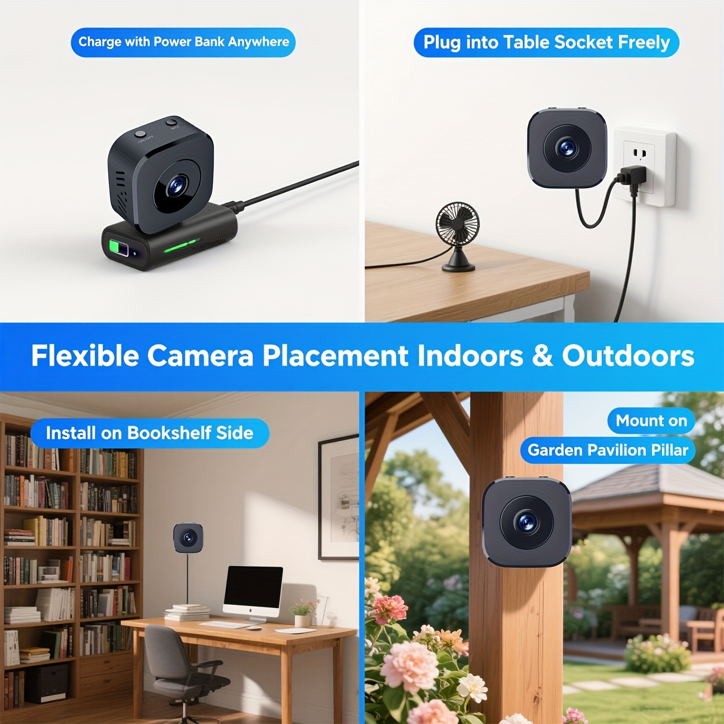 1080P HD Mini WiFi กล้องความปล - Wireless Baby Monitor บทวิจารณ์และราคา