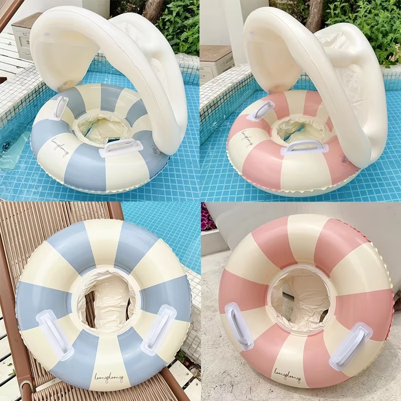 ห่วงยางว่ายน้ำเด็กแบบเป่าลม พร - Baby Swimming Floater บทวิจารณ์และราคา