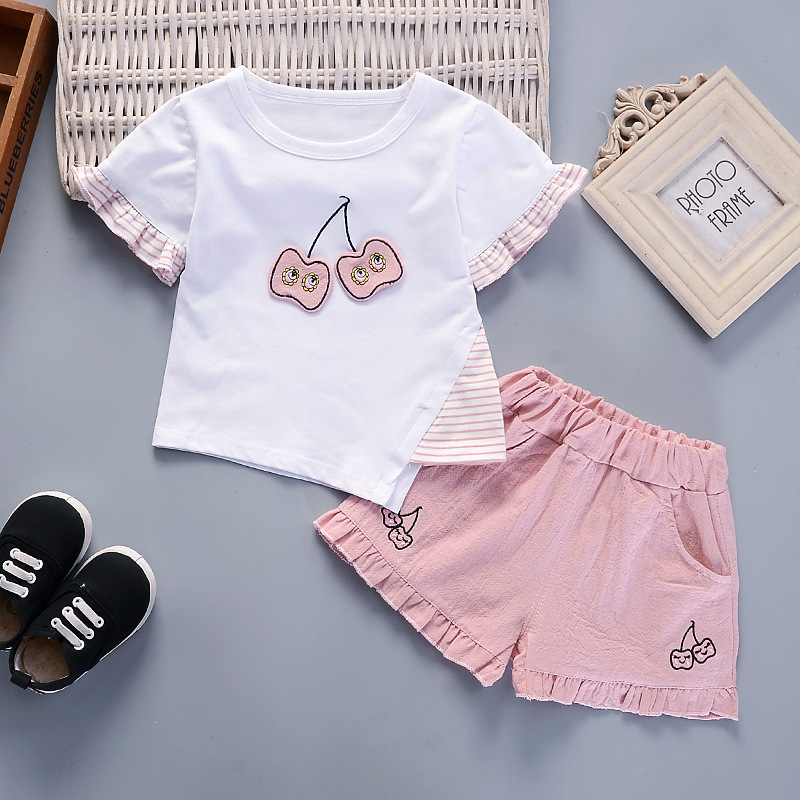 เสื้อผ้าเด็กผู้หญิง1-4T เสื้อย - Baby Products Lotion บทวิจารณ์และราคา